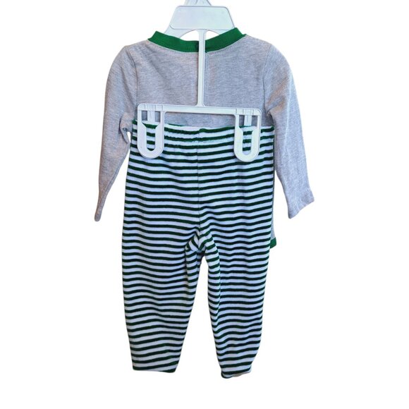 Koala Kids Baby's 1st Holiday Christmas Santa Reindeer Footies Size 6-9 months - Picture 7 of 10